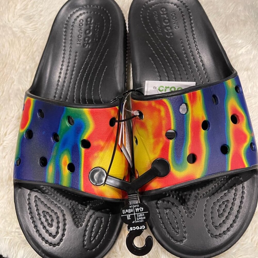 Crocs Solarized slide sandals Men's size 10 or Women's size 12